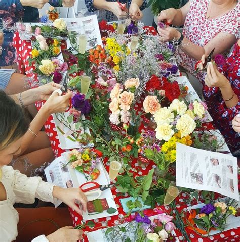 Flower Crown Workshop Flower Crown Table Decorations Flowers