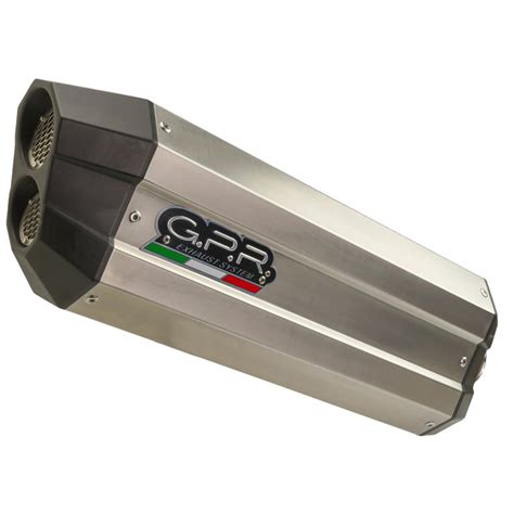 GPR E5 BM 95 SOTIT Sonic Titanium Slip On Exhaust For BMW F750GS 2021