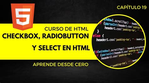 Curso de HTML 2023 Cómo Personalizar Formularios HTML con Checkbox