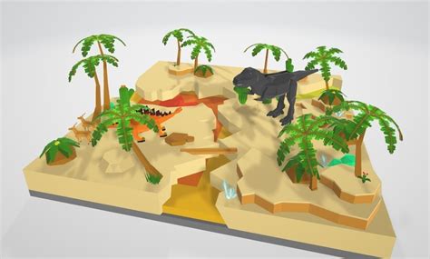 Jurassic Park Free 3d Model Cgtrader