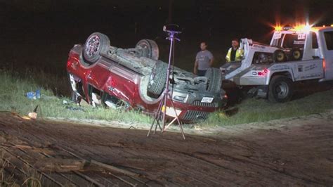 Hfd Extricates Driver Passenger After Rollover Accident On 288