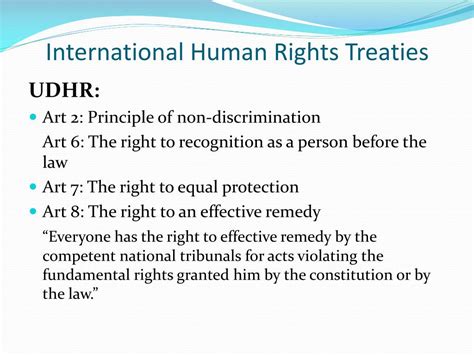 Ppt Right To An Effective Remedy Normative Framework Under