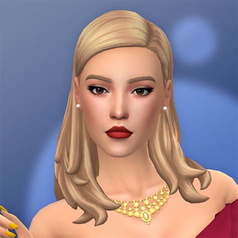 QICC Belinda Hair The Sims 4 Create A Sim CurseForge