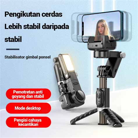 Q Gimbal Stabilizer Handphone Smart Tracking Tripod Hp Lazada Indonesia