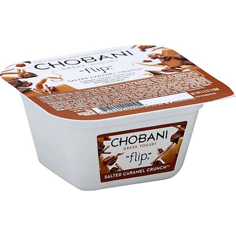 Chobani Flip Yogurt Greek Low Fat Salted Caramel Crunch Greek