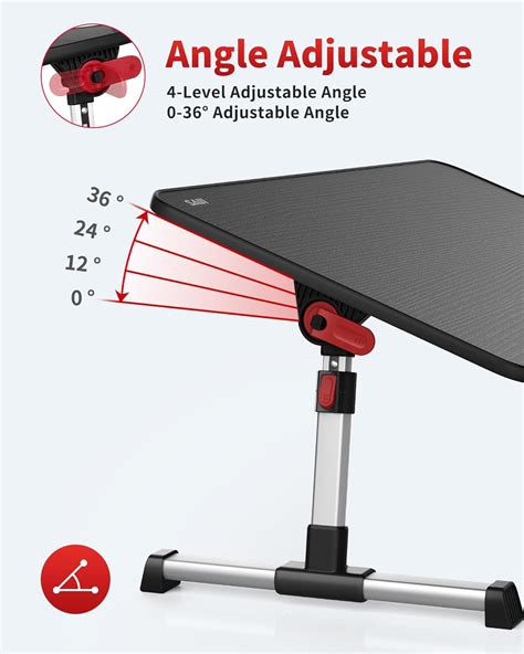 Saiji Mesa De Escritorio Para Laptop Soporte Ajustable Para Laptop