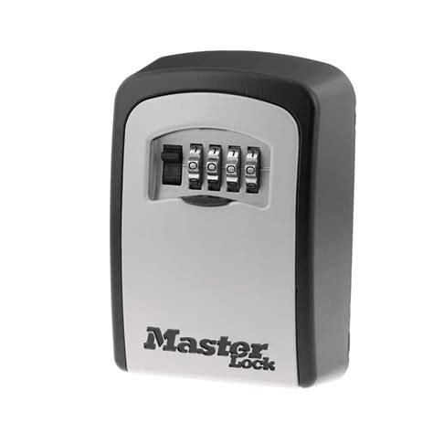 Master Lock Lock Box Resettable Combination Dials 5401dhc The Home Depot