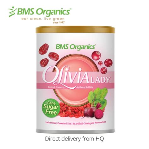 BMS Organics Olivia Lady Oatmilk 700g Cane Sugar Free Shopee