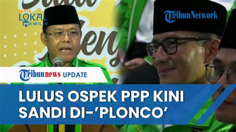 Sandiaga Uno Resmi Gabung PPP Candaan Plt Ketum Mardiono Ospek