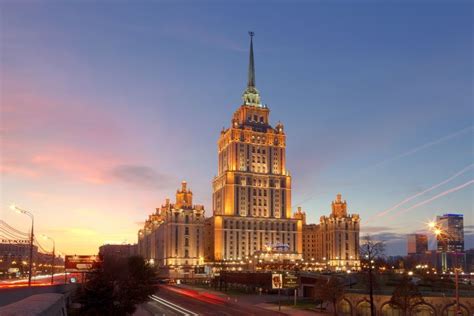 Hotel Ukraine. Moscow Tourist Guide, Travel Guide, Empire State ...