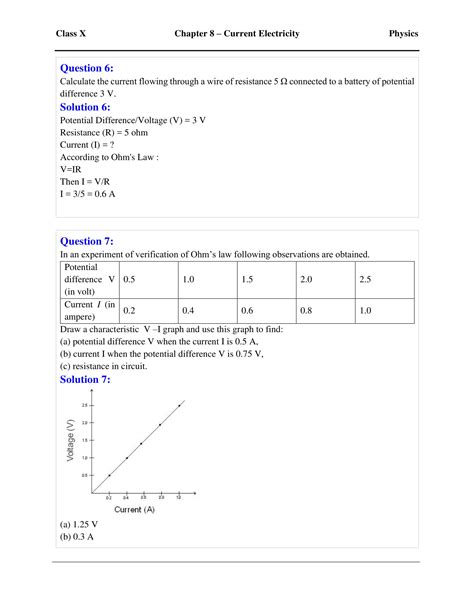 Selina Solutions Class Concise Physics Chapter Current Electricity