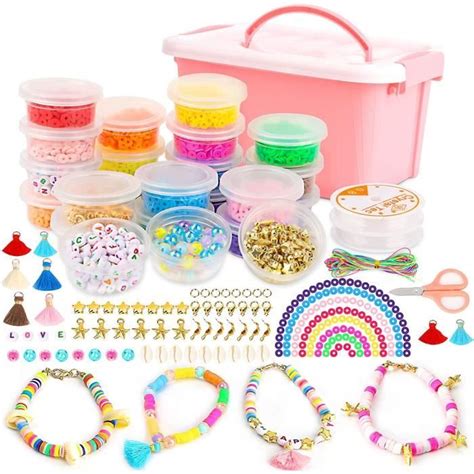 Bricolage Kit Perles Pour Bijoux Enfants Pi Ces Kit Fabrication