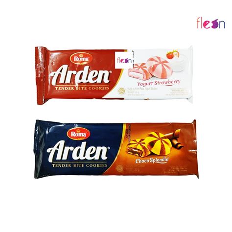 Jual Roma Arden Choco Strawberry Cookies Gram Eceran Shopee