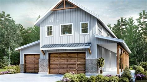 One Story 4 Bedroom Rustic Home With Stunning Exterior Floor Plan