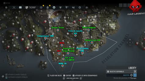 Guide Ghost Recon Breakpoint Emplacements Des Plans Armes