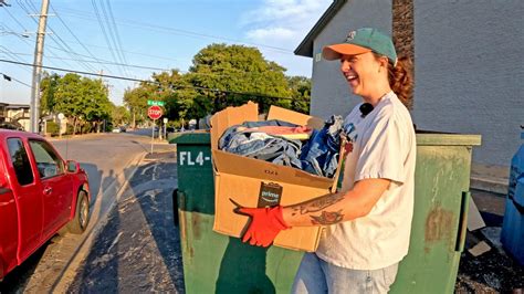 Dumpster Diving Apartments Jeans Furniture And A Dumpster Melon