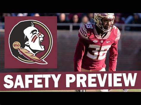 Florida State Spring Preview Safeties Youtube