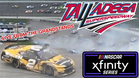 NSR NASCAR Talladega 2024 Xfinity Race Live From The Grandstands