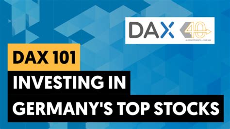 DAX 101 - Investing in Germany's Top Stocks - Living From Trading
