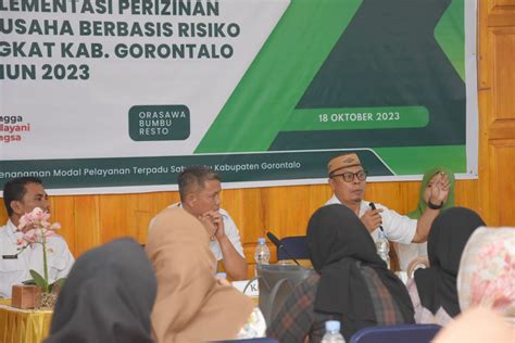 Urus Izin Usaha Di Kabupaten Gorontalo Makin Simpel Dan Cepat Dengan