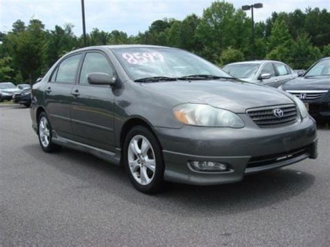 2004 Toyota corolla xrs specs