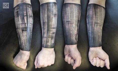 Binary Code Tattoo