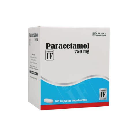 Paracetamol 750 Mg If Ibero Fármacos