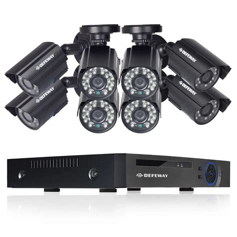 Defeway Ch N Hdmi Dvr Tvl P Hd Outdoor Surveillance