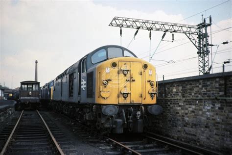 The Transport Library Br British Rail Diesel Locomotive Class 40 40041 At Crewe Works In 1977