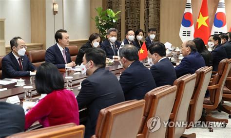 한국·베트남 정상회담 계기 보건협력 협력 Mou 체결 한국경제