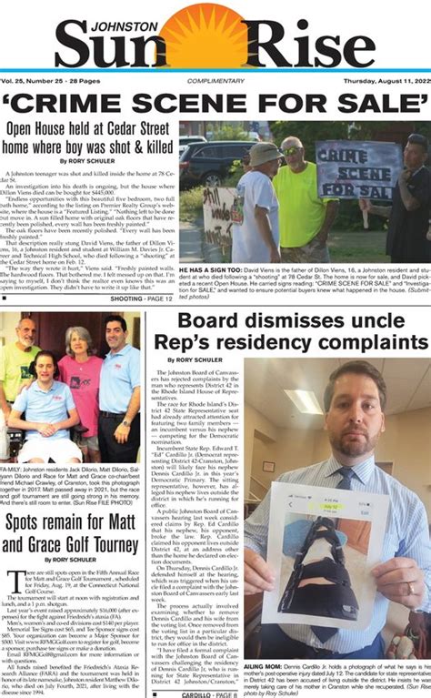 August E Edition Cranston Herald