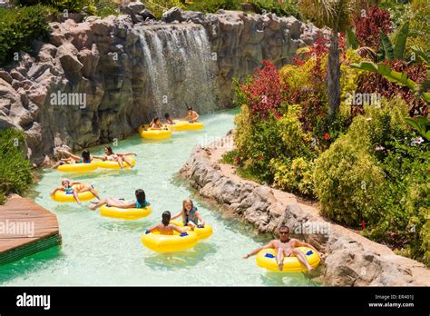 Siam Park Water Park Near Playa De Las Americas On Tenerife Canary