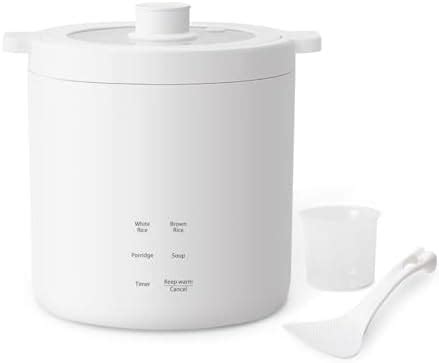 Amazon Olayks Mini Rice Cooker 2 Cup Uncooked Small Electric