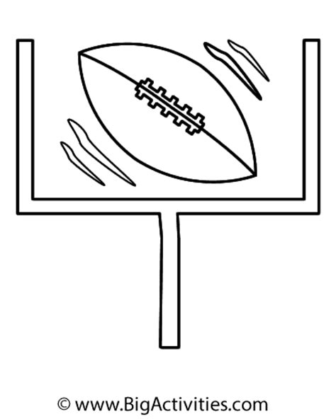 Football Goal Post Drawing at PaintingValley.com | Explore collection ...