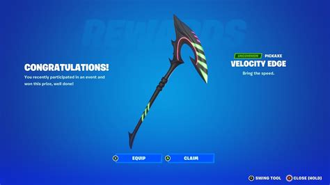 HOW TO GET AMAZON LUNA VELOCITY EDGE PICKAXE IN FORTNITE YouTube