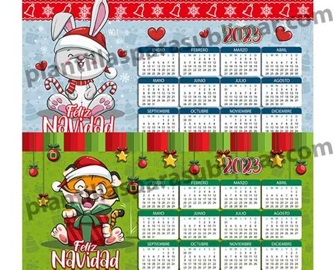 Calendario Plantilla Tazas Feliz Navidad Plantillas Para Sublimar