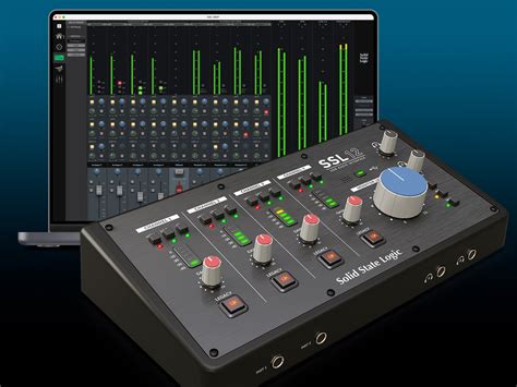 Solid State Logic Introduces SSL 12 USB C Desktop Audio Interface