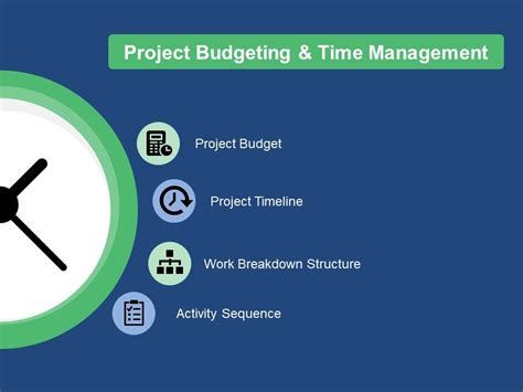 Project Budgeting And Time Management Ppt Infographics Introduction ...