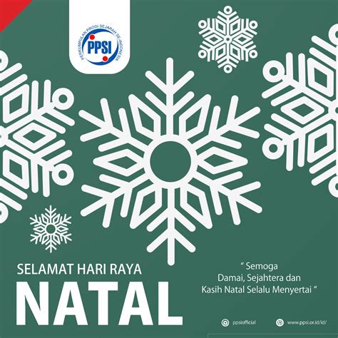 PPSI Mengucapkan Selamat Hari Raya Natal 2022 PPSI