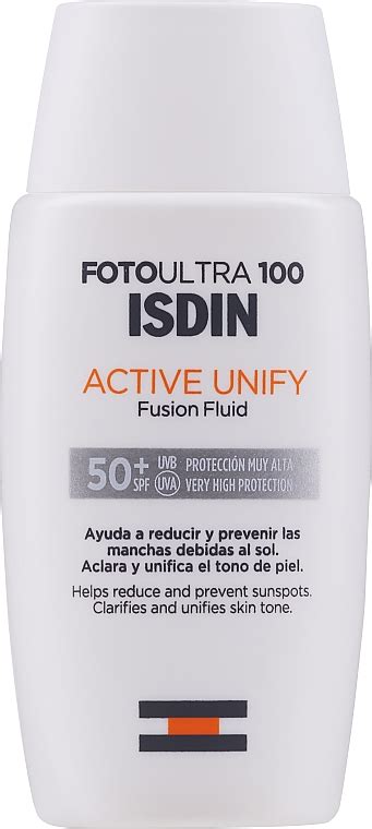 Fluide Solaire Anti Taches Pour Visage Isdin Foto Ultra 100 Active