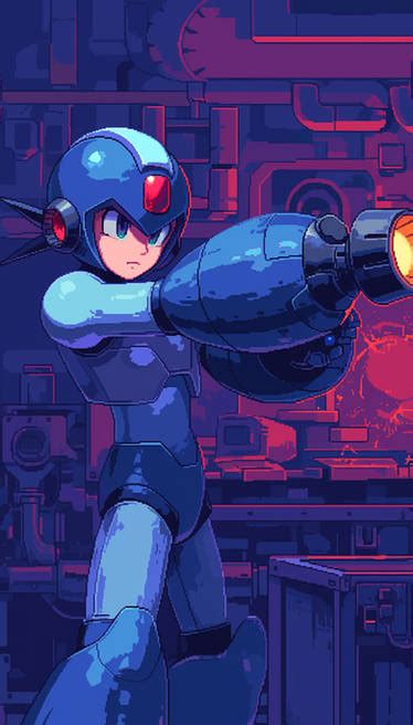 Mega Man Pixel Art By Theanderp40 On Deviantart