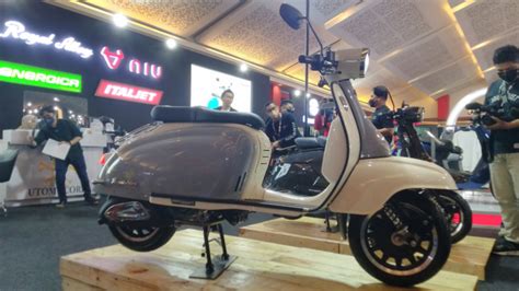 Royal Alloy Luncurkan Motor Baru Pesaing Vespa Harga Bikin Kaget