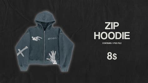 Zip Hoodie Mockup Somelightonline