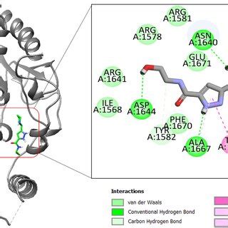 Binding Mode Of Compound BBB 26582140 At The Active Pocket Of