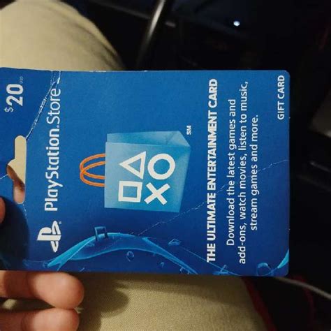 Psn Dollar Gift Card Playstation Store Gameflip