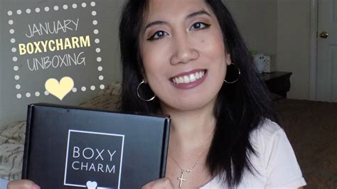 January Boxycharm Unboxing Youtube