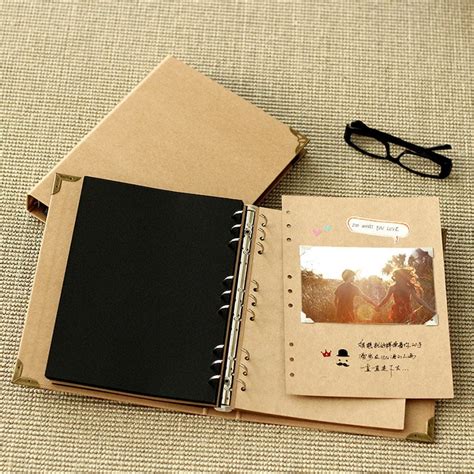 Blank Kraft Scrapbook Album Instax Photo Album Handmade Etsy