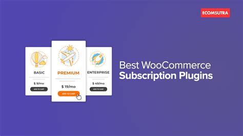 Best Woocommerce Subscription Plugins In Ecomsutra