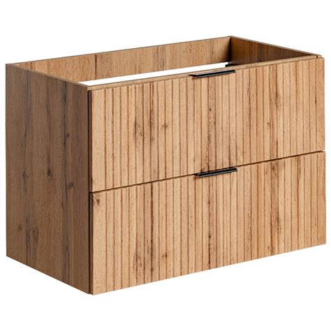 Szafka pod umywalkę 80 cm ADEL OAK 82 80 SitiMeble ADEL OAK 82 80 B 2S