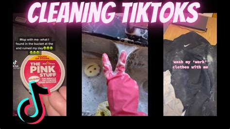 Popular Cleaning Tiktoks No Talking No Music Cleaning Tiktok 🧺